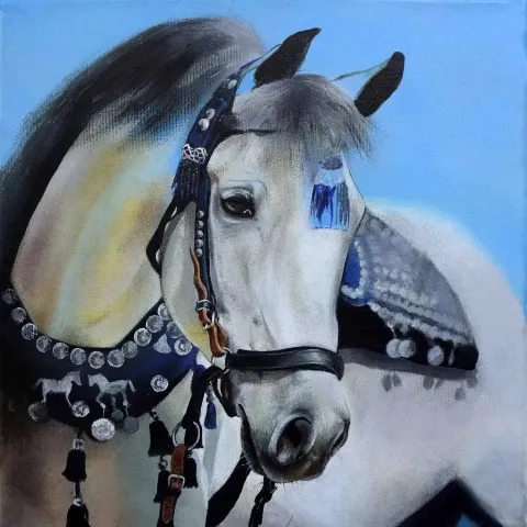 "isimsiz" eseri ÖZLEM KARA tarafından 2015 yılında 25x25 cm ölçülerinde Tuval üzeri yağlı boya tekniği ile yapılmıştır.