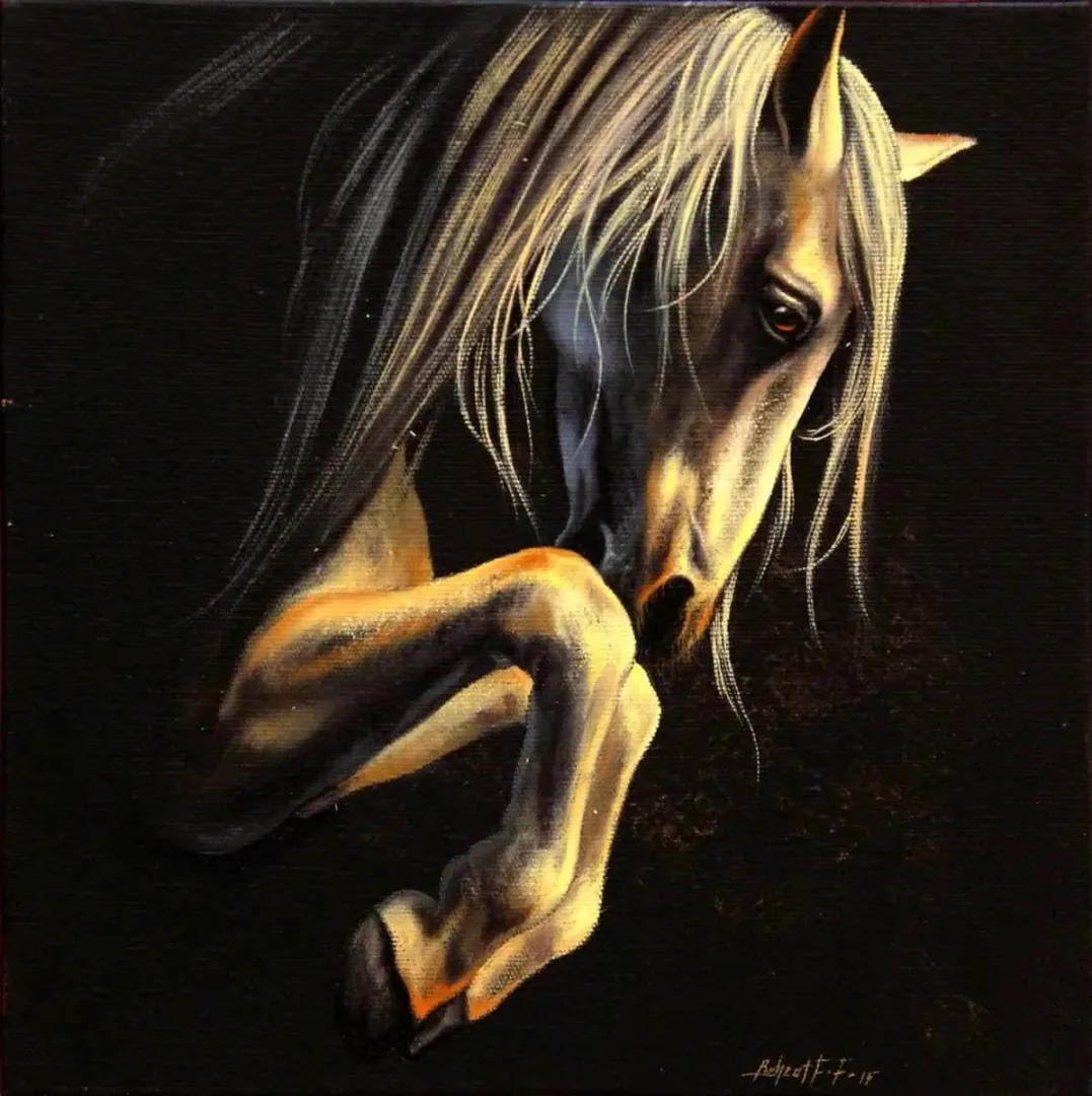 BEHZAT FEYZULLAH — “isimsiz”, 2015 "isimsiz" eseri BEHZAT FEYZULLAH tarafından 2015 yılında 25x25 cm ölçülerinde Tuval üzeri yağlı boya tekniği ile yapılmıştır.