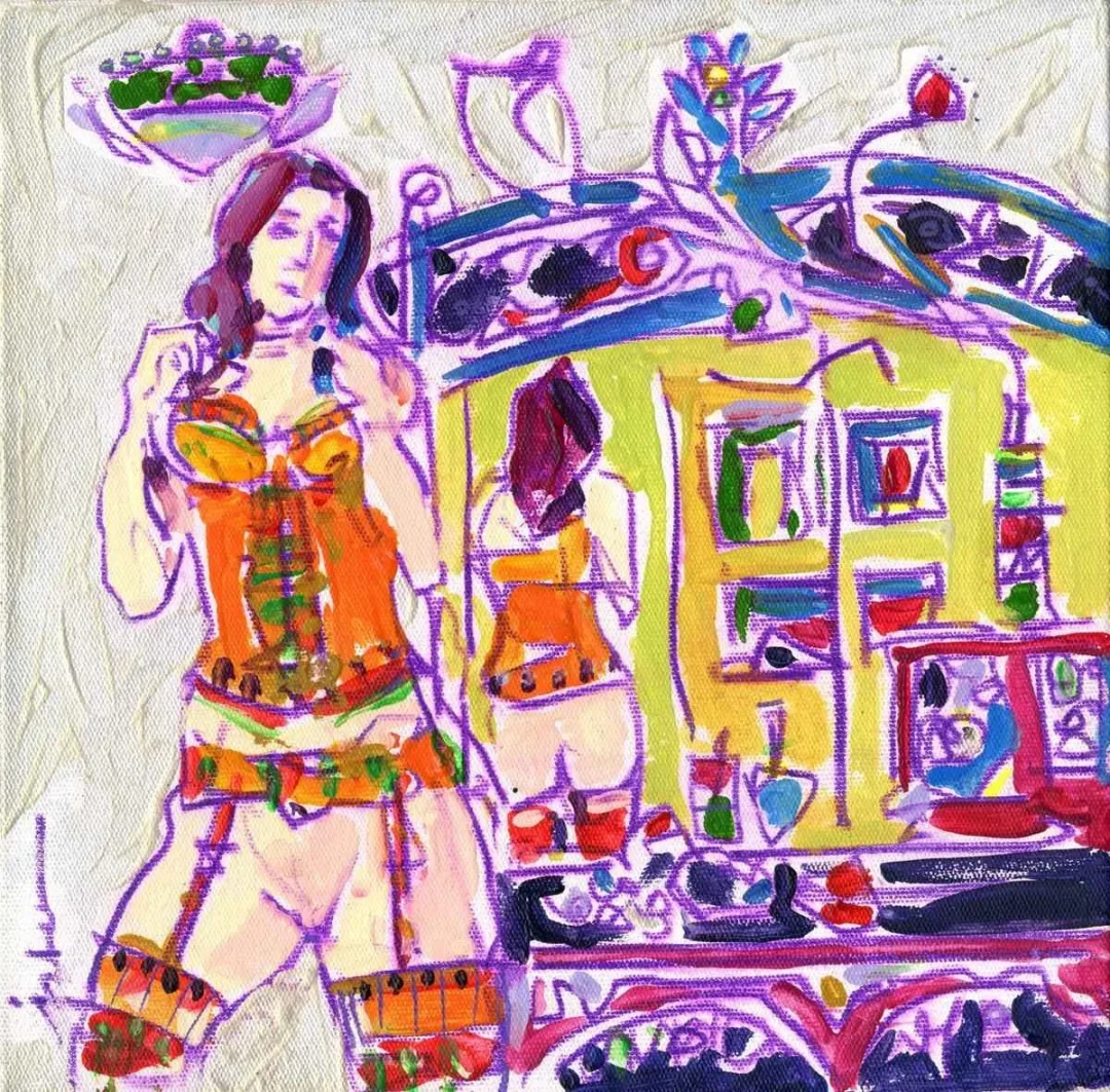 AHMET ŞİNASİ İŞLER — “isimsiz”, 2015 "isimsiz" eseri AHMET ŞİNASİ İŞLER tarafından 2015 yılında 25x25 cm ölçülerinde Tuval üzeri yağlı boya tekniği ile yapılmıştır.
