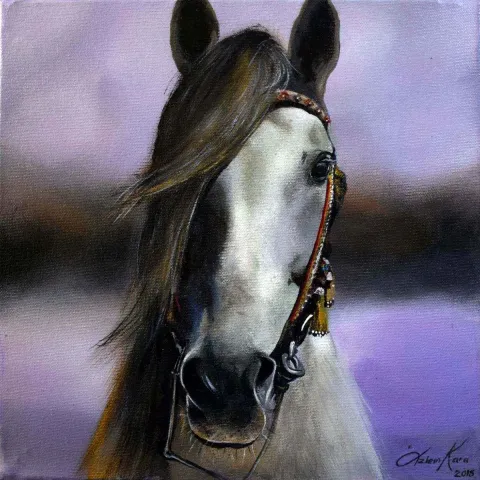 ÖZLEM KARA — “isimsiz”, 2015 "isimsiz" eseri ÖZLEM KARA tarafından 2015 yılında 25x25 cm ölçülerinde Tuval üzeri yağlı boya tekniği ile yapılmıştır.