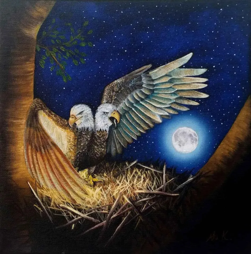 yakınlaştır "isimsiz" eseri ALİ FATİH KÜÇÜKOSMANOĞLU tarafından 2015 yılında 25x25 cm ölçülerinde Tuval üzeri yağlı boya tekniği ile yapılmıştır.