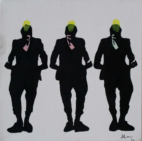 ALİCAN PINARBAŞI — “isimsiz”, 2015 "isimsiz" eseri ALİCAN PINARBAŞI tarafından 2015 yılında 25x25 cm ölçülerinde Tuval üzeri akrilik boya tekniği ile yapılmıştır.