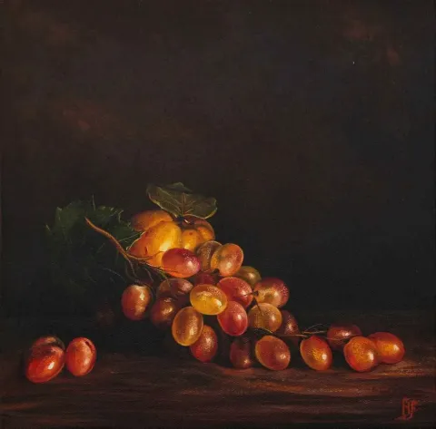 "isimsiz" eseri HÜSEYİN FEYZULLAH tarafından 2015 yılında 25x25 cm ölçülerinde Tuval üzeri yağlı boya tekniği ile yapılmıştır.