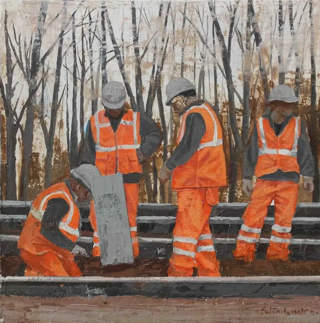 "isimsiz" eseri ŞAHİN DEMİR tarafından 2015 yılında 25x25 cm ölçülerinde Tuval üzeri akrilik boya tekniği ile yapılmıştır.