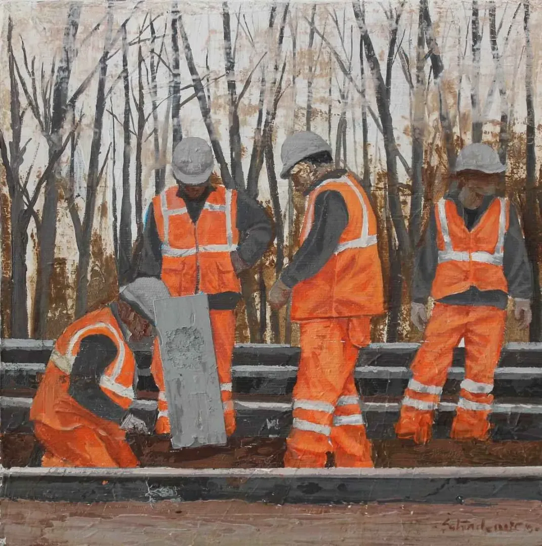 "isimsiz" eseri ŞAHİN DEMİR tarafından 2015 yılında 25x25 cm ölçülerinde Tuval üzeri akrilik boya tekniği ile yapılmıştır.