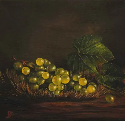 "isimsiz" eseri HÜSEYİN FEYZULLAH tarafından 2015 yılında 25x25 cm ölçülerinde Tuval üzeri yağlı boya tekniği ile yapılmıştır.