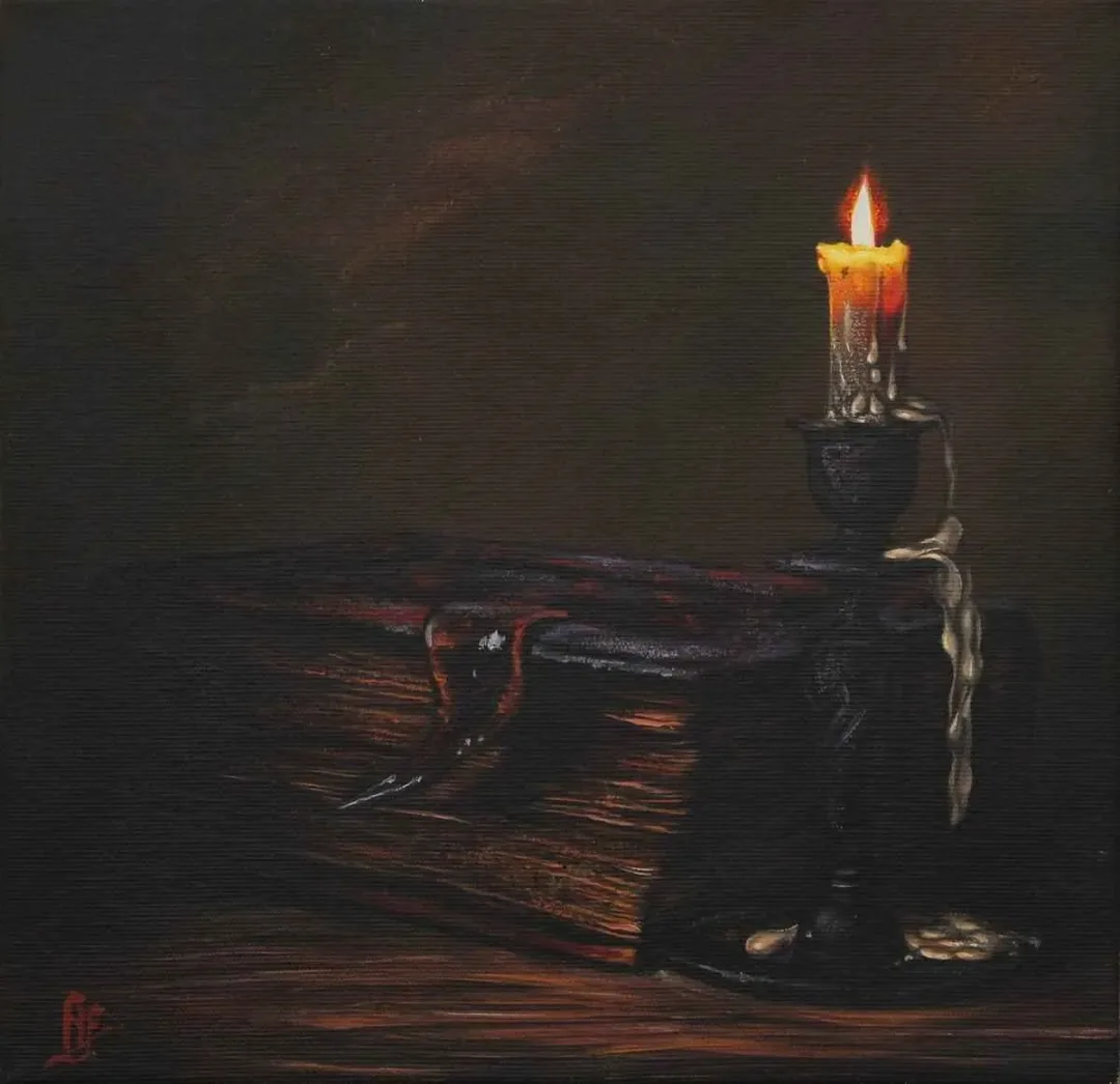 "isimsiz" eseri HÜSEYİN FEYZULLAH tarafından 2015 yılında 25x25 cm ölçülerinde Tuval üzeri yağlı boya tekniği ile yapılmıştır.