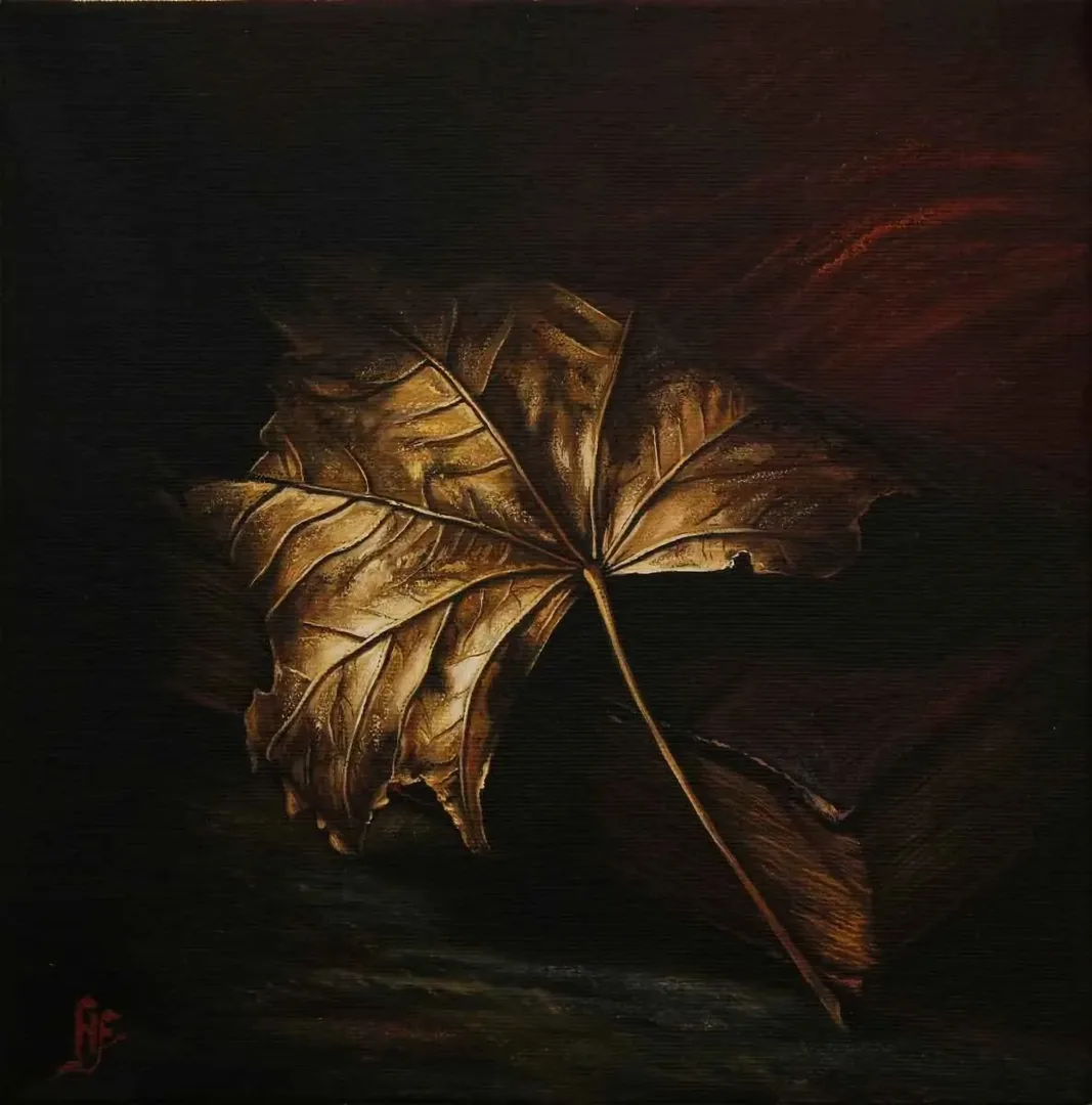 "isimsiz" eseri HÜSEYİN FEYZULLAH tarafından 2015 yılında 25x25 cm ölçülerinde Tuval üzeri yağlı boya tekniği ile yapılmıştır.