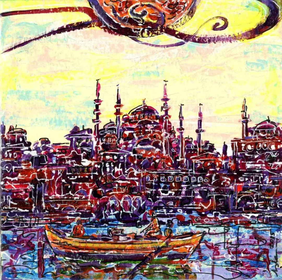 AHMET ŞİNASİ İŞLER — “isimsiz”, 2015 "isimsiz" eseri AHMET ŞİNASİ İŞLER tarafından 2015 yılında 25x25 cm ölçülerinde Tuval üzeri yağlı boya tekniği ile yapılmıştır.