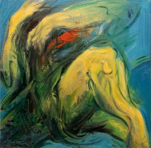 MAHMUT ÖZTÜRK — “Yeşil Terör”, 2015 "Yeşil Terör" eseri MAHMUT ÖZTÜRK tarafından 2015 yılında 25x25 cm ölçülerinde Tuval üzeri yağlı boya tekniği ile yapılmıştır.