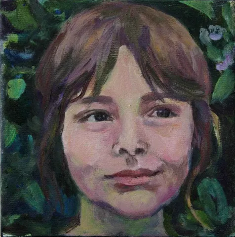 "isimsiz" eseri NİL KÖKEN tarafından 2015 yılında 25x25 cm ölçülerinde Tuval üzeri yağlı boya tekniği ile yapılmıştır.