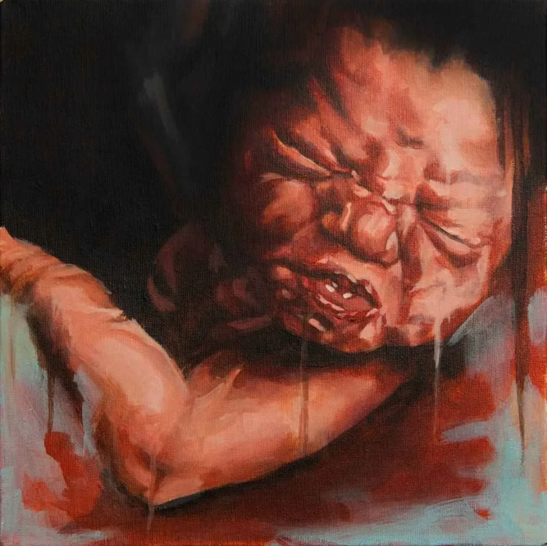 "isimsiz" eseri ONUR KARAALİOĞLU tarafından 2015 yılında 25x25 cm ölçülerinde Tuval üzeri akrilik boya tekniği ile yapılmıştır.