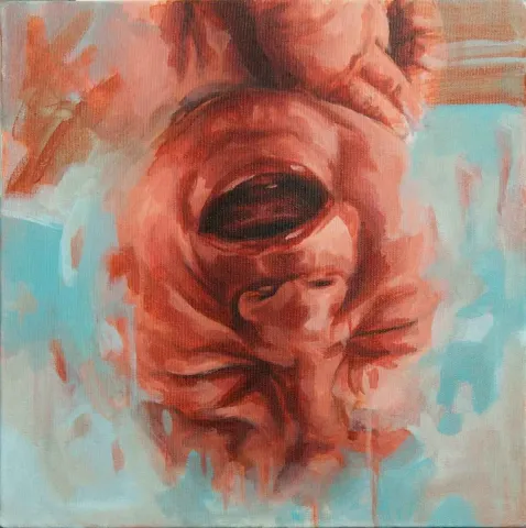 ONUR KARAALİOĞLU — “isimsiz”, 2015 "isimsiz" eseri ONUR KARAALİOĞLU tarafından 2015 yılında 25x25 cm ölçülerinde Tuval üzeri akrilik boya tekniği ile yapılmıştır.
