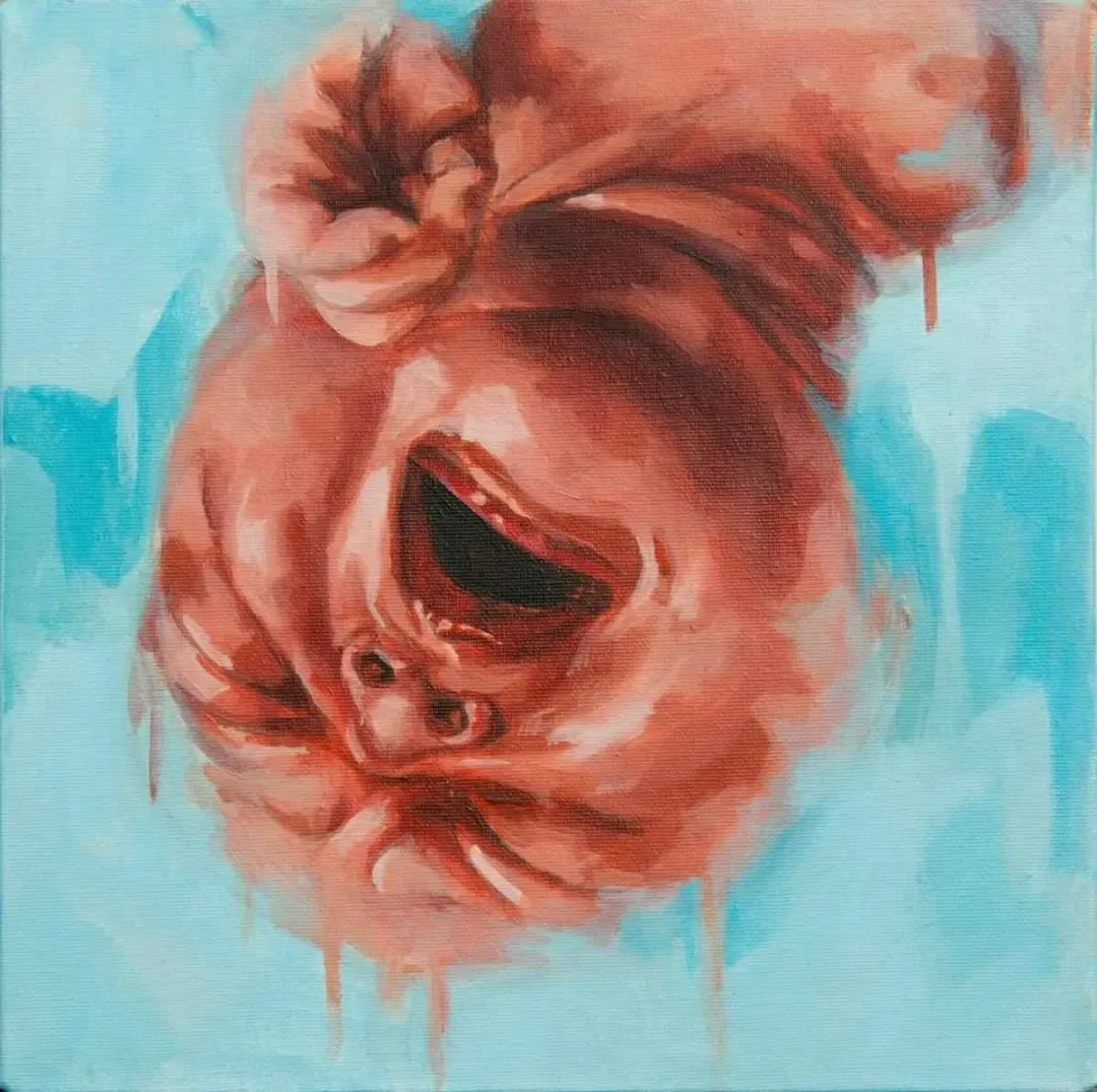 "isimsiz" eseri ONUR KARAALİOĞLU tarafından 2015 yılında 25x25 cm ölçülerinde Tuval üzeri akrilik boya tekniği ile yapılmıştır.