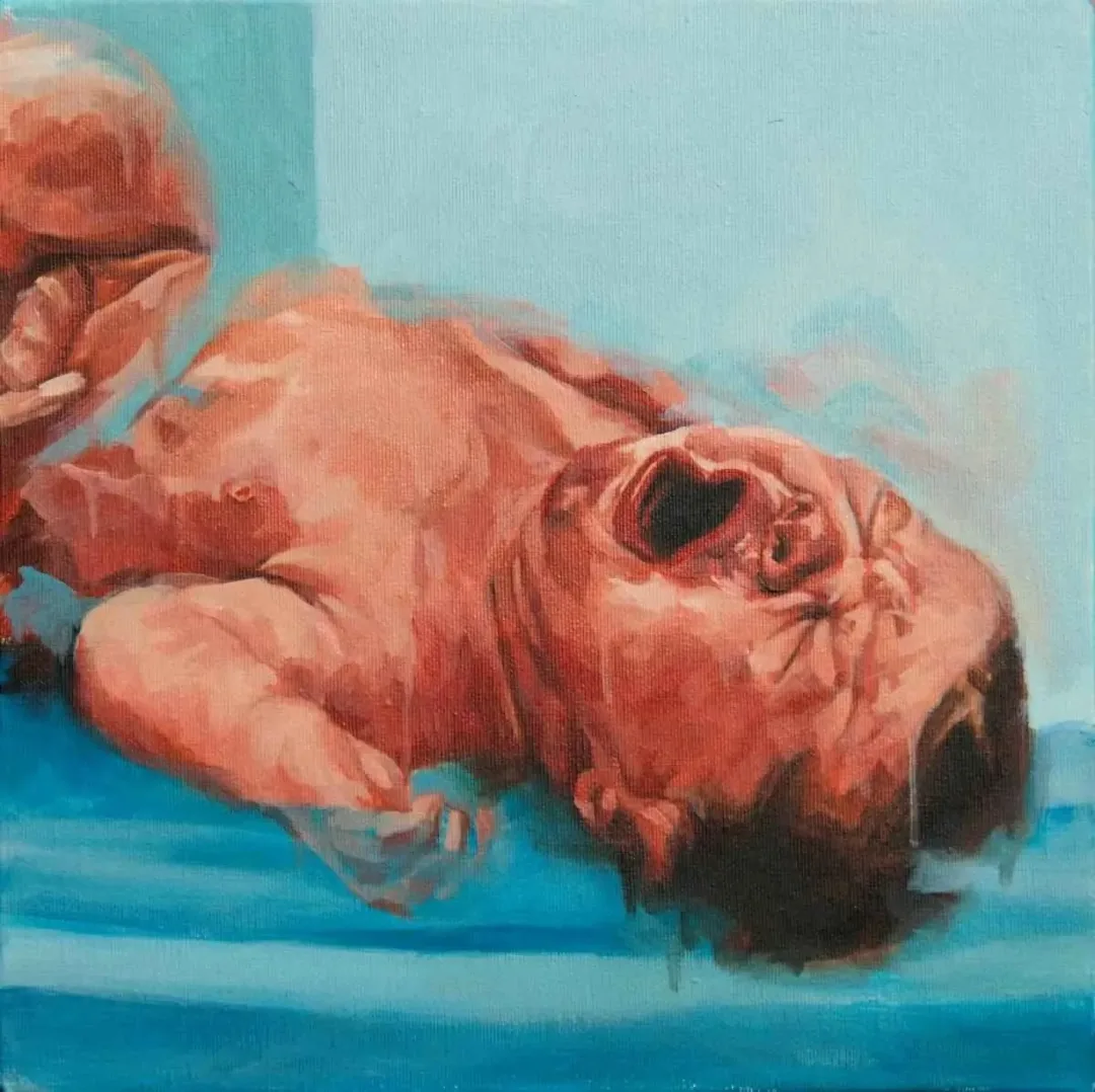 "isimsiz" eseri ONUR KARAALİOĞLU tarafından 2015 yılında 25x25 cm ölçülerinde Tuval üzeri akrilik boya tekniği ile yapılmıştır.