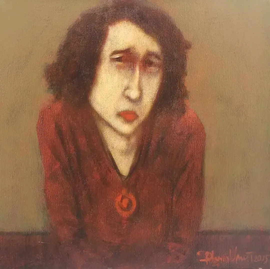 "isimsiz" eseri ORHAN UMUT tarafından 2015 yılında 25x25 cm ölçülerinde Tuval üzeri akrilik boya tekniği ile yapılmıştır.