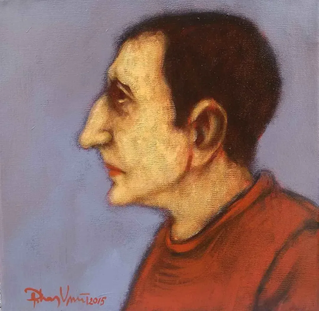 ORHAN UMUT — “isimsiz”, 2015 "isimsiz" eseri ORHAN UMUT tarafından 2015 yılında 25x25 cm ölçülerinde Tuval üzeri akrilik boya tekniği ile yapılmıştır.