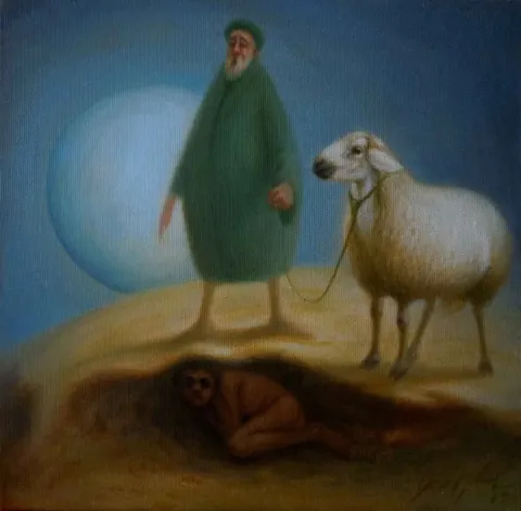ÖMER EKEN — “isimsiz”, 2015 "isimsiz" eseri ÖMER EKEN tarafından 2015 yılında 25x25 cm ölçülerinde Tuval üzeri yağlı boya tekniği ile yapılmıştır.