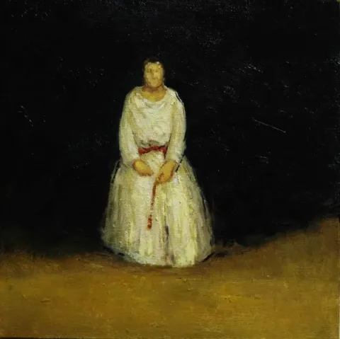 ÖMER İNAN — “isimsiz”, 2015 "isimsiz" eseri ÖMER İNAN tarafından 2015 yılında 25x25 cm ölçülerinde Tuval üzeri yağlı boya tekniği ile yapılmıştır.