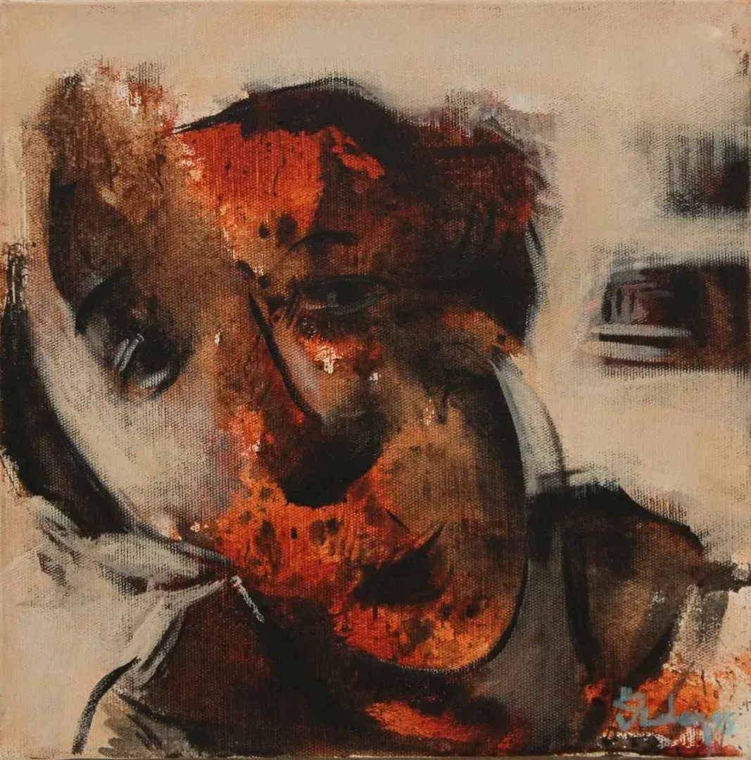 ÖZDEN GEZER — “isimsiz”, 2015 "isimsiz" eseri ÖZDEN GEZER tarafından 2015 yılında 25x25 cm ölçülerinde Tuval üzeri akrilik boya tekniği ile yapılmıştır.