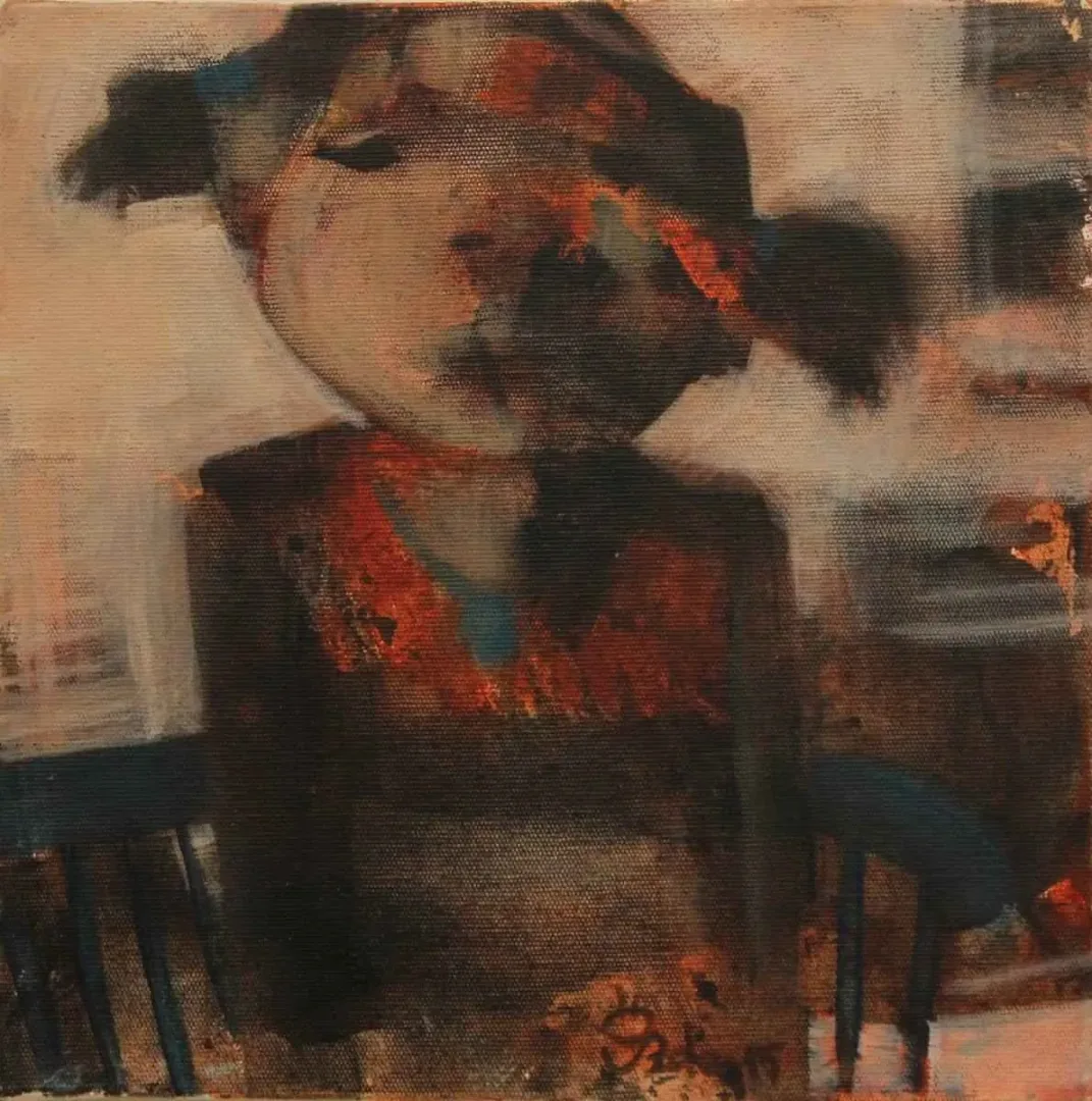 ÖZDEN GEZER — “isimsiz”, 2015 "isimsiz" eseri ÖZDEN GEZER tarafından 2015 yılında 25x25 cm ölçülerinde Tuval üzeri akrilik boya tekniği ile yapılmıştır.