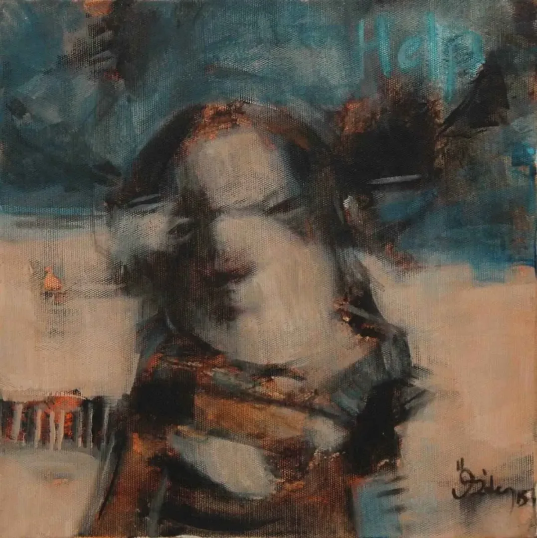 ÖZDEN GEZER — “isimsiz”, 2015 "isimsiz" eseri ÖZDEN GEZER tarafından 2015 yılında 25x25 cm ölçülerinde Tuval üzeri akrilik boya tekniği ile yapılmıştır.