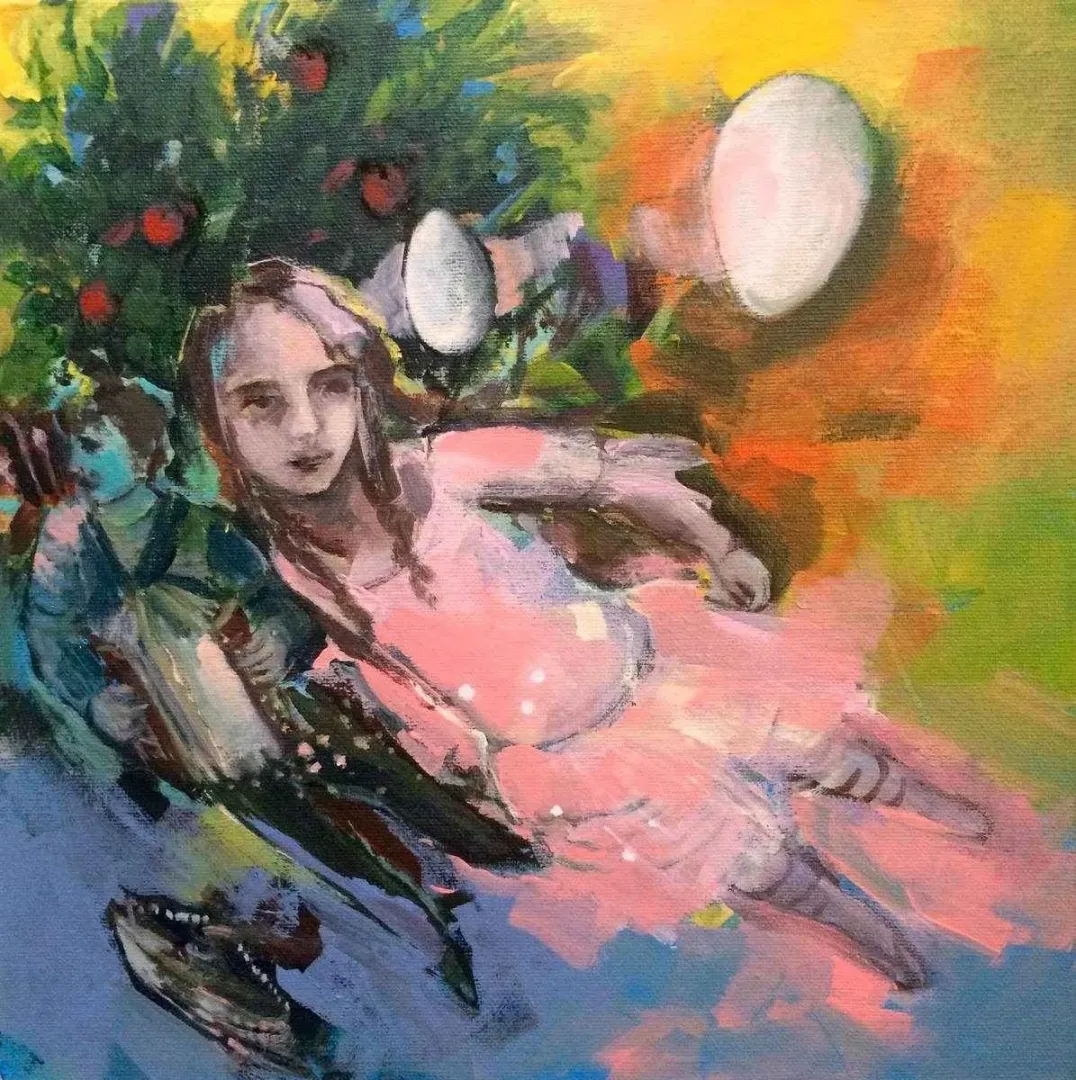 PERUZE HAMURCU — “isimsiz”, 2015 "isimsiz" eseri PERUZE HAMURCU tarafından 2015 yılında 25x25 cm ölçülerinde Tuval üzeri yağlı boya tekniği ile yapılmıştır.