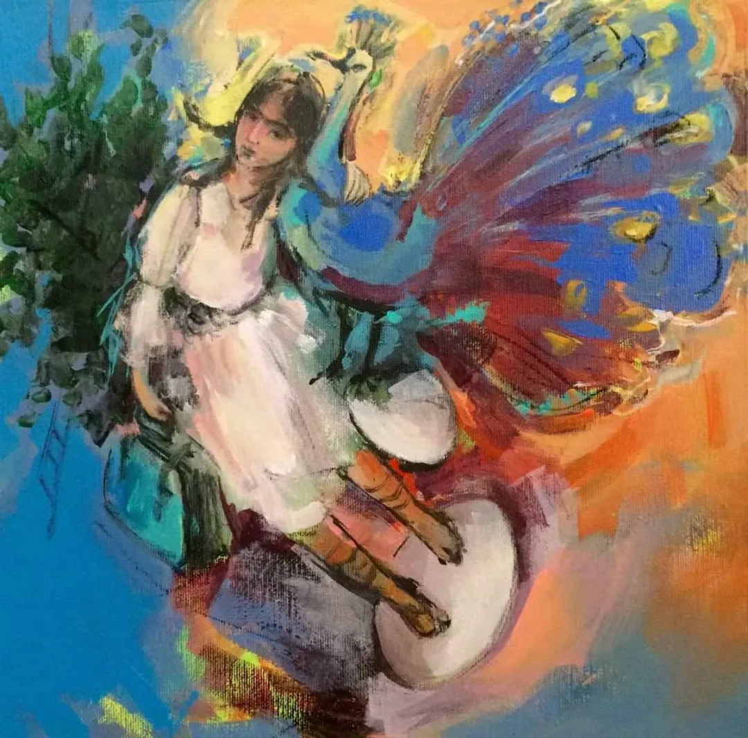 PERUZE HAMURCU — “isimsiz”, 2015 "isimsiz" eseri PERUZE HAMURCU tarafından 2015 yılında 25x25 cm ölçülerinde Tuval üzeri yağlı boya tekniği ile yapılmıştır.