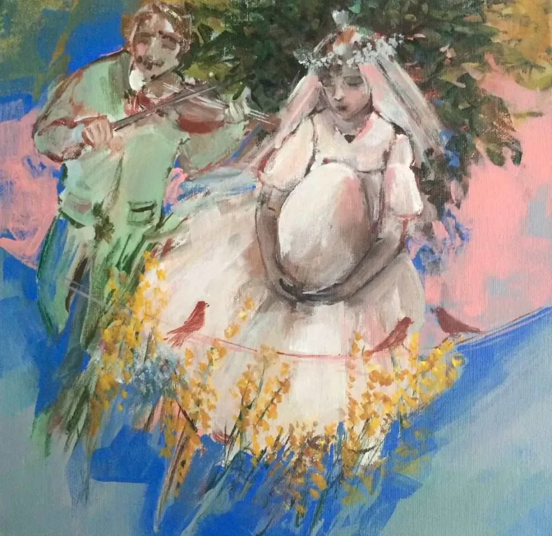 PERUZE HAMURCU — “isimsiz”, 2015 "isimsiz" eseri PERUZE HAMURCU tarafından 2015 yılında 25x25 cm ölçülerinde Tuval üzeri yağlı boya tekniği ile yapılmıştır.