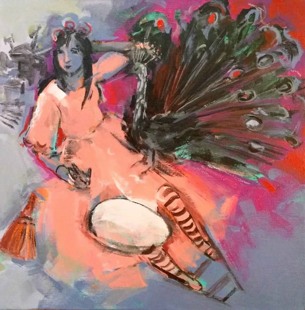 PERUZE HAMURCU — “isimsiz”, 2015 "isimsiz" eseri PERUZE HAMURCU tarafından 2015 yılında 25x25 cm ölçülerinde Tuval üzeri yağlı boya tekniği ile yapılmıştır.