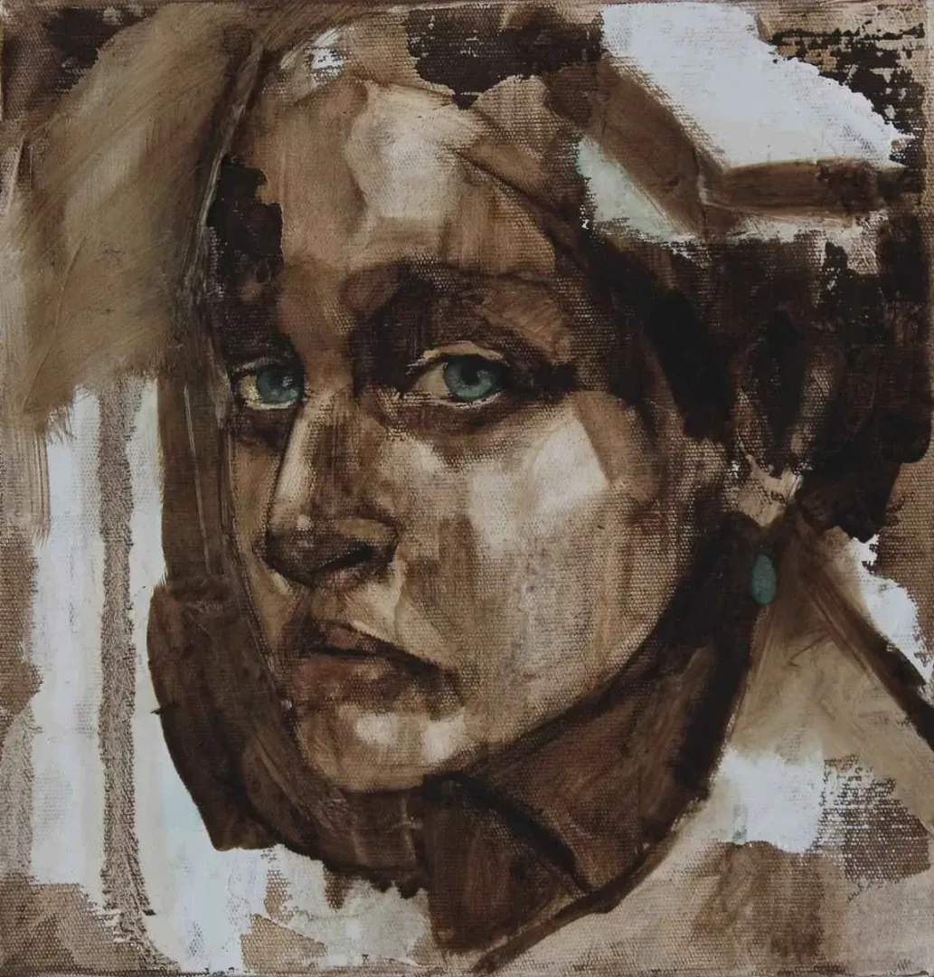 SEMA ÖCAL — “isimsiz”, 2015 "isimsiz" eseri SEMA ÖCAL tarafından 2015 yılında 25x25 cm ölçülerinde Tuval üzeri akrilik boya tekniği ile yapılmıştır.
