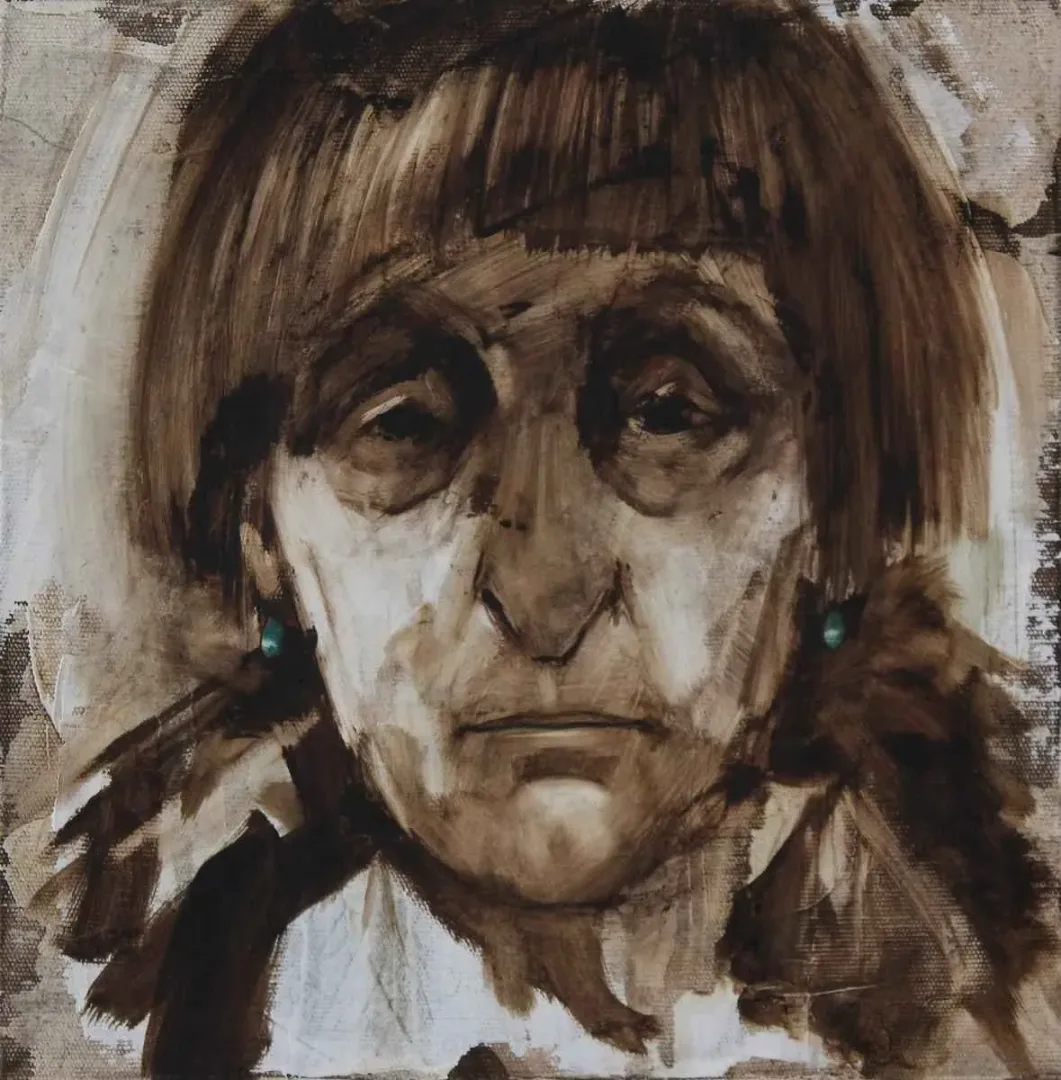 SEMA ÖCAL — “isimsiz”, 2015 "isimsiz" eseri SEMA ÖCAL tarafından 2015 yılında 25x25 cm ölçülerinde Tuval üzeri akrilik boya tekniği ile yapılmıştır.