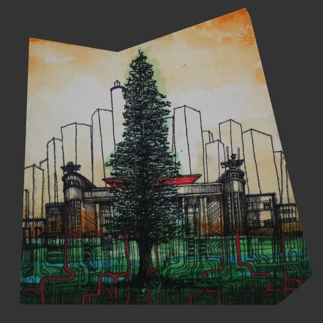 SEYDİ MURAT KOÇ — “isimsiz”, 2015 "isimsiz" eseri SEYDİ MURAT KOÇ tarafından 2015 yılında 25x25 cm ölçülerinde Karışık teknik tekniği ile yapılmıştır.