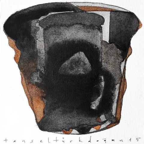 TANSEL TÜRKDOĞAN — “Sanatçı Nesneleri”, 2015 "Sanatçı Nesneleri" eseri TANSEL TÜRKDOĞAN tarafından 2015 yılında 25x25 cm ölçülerinde Tuval üzeri akrilik boya tekniği ile yapılmıştır.