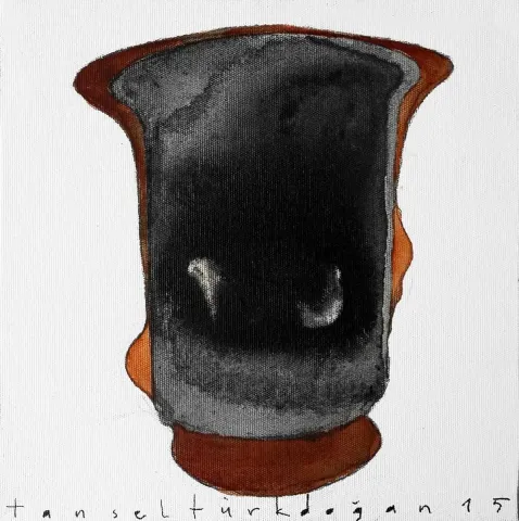 TANSEL TÜRKDOĞAN — “Sanatçı Nesneleri”, 2015 "Sanatçı Nesneleri" eseri TANSEL TÜRKDOĞAN tarafından 2015 yılında 25x25 cm ölçülerinde Tuval üzeri akrilik boya tekniği ile yapılmıştır.