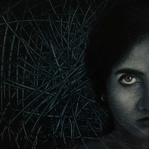 AZAT YEMAN — “Mana Serisi”, 2015 "Mana Serisi" eseri AZAT YEMAN tarafından 2015 yılında 25x25 cm ölçülerinde Tuval üzeri akrilik ve yağlı boya tekniği ile yapılmıştır.