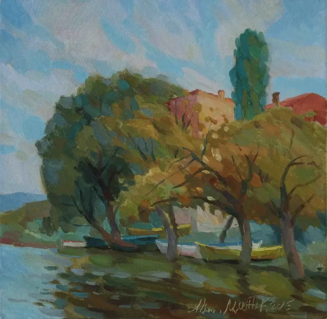 ALİM MUHTAR — “isimsiz”, 2015 "isimsiz" eseri ALİM MUHTAR tarafından 2015 yılında 25x25 cm ölçülerinde Tuval üzeri yağlı boya tekniği ile yapılmıştır.