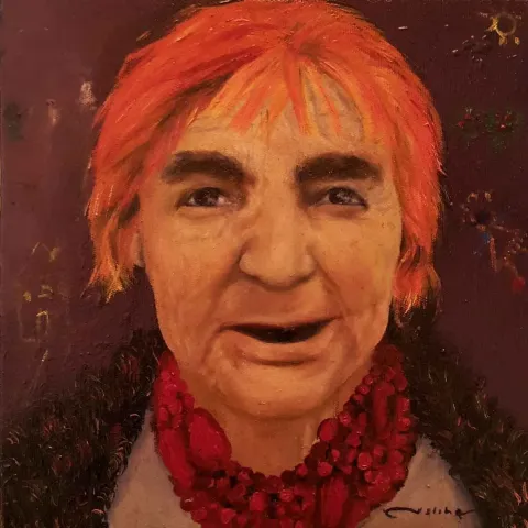 "Adım Özgürlük" eseri ASLIHAN İPEK tarafından 2015 yılında 25x25 cm ölçülerinde Tuval üzeri yağlı boya tekniği ile yapılmıştır.