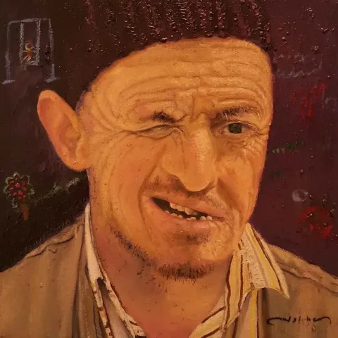 "Adım Özgürlük" eseri ASLIHAN İPEK tarafından 2015 yılında 25x25 cm ölçülerinde Tuval üzeri yağlı boya tekniği ile yapılmıştır.