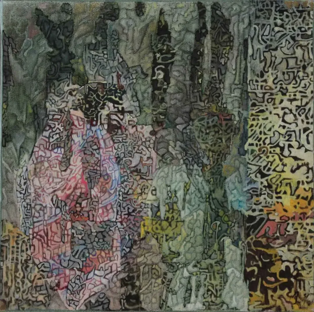 BİNNUR YÜCEBAŞ RUOCCO — “isimsiz”, 2015 "isimsiz" eseri BİNNUR YÜCEBAŞ RUOCCO tarafından 2015 yılında 25x25 cm ölçülerinde Tuval üzeri yağlı boya tekniği ile yapılmıştır.