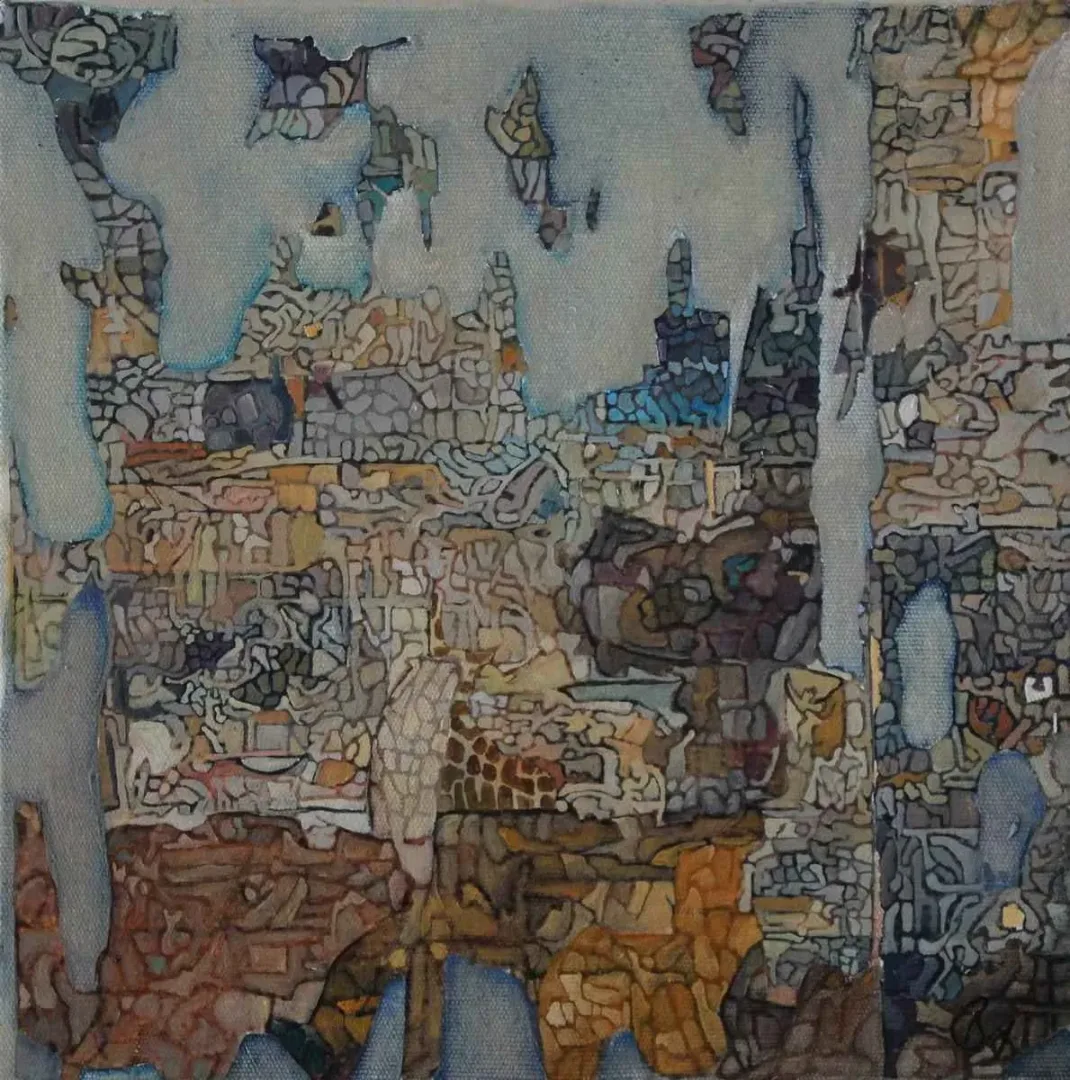 BİNNUR YÜCEBAŞ RUOCCO — “isimsiz”, 2015 "isimsiz" eseri BİNNUR YÜCEBAŞ RUOCCO tarafından 2015 yılında 25x25 cm ölçülerinde Tuval üzeri yağlı boya tekniği ile yapılmıştır.