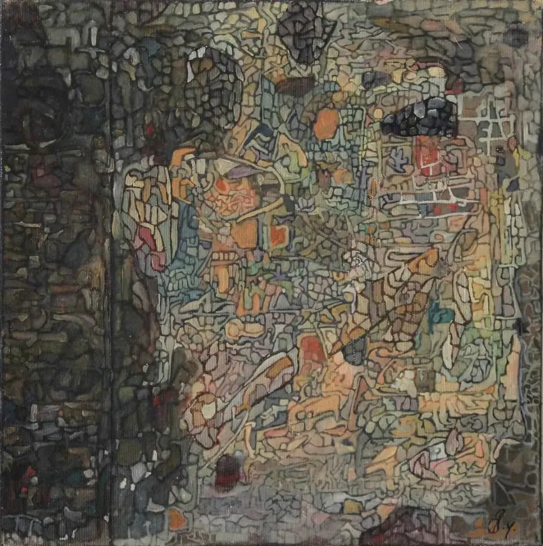BİNNUR YÜCEBAŞ RUOCCO — “isimsiz”, 2015 "isimsiz" eseri BİNNUR YÜCEBAŞ RUOCCO tarafından 2015 yılında 25x25 cm ölçülerinde Tuval üzeri yağlı boya tekniği ile yapılmıştır.