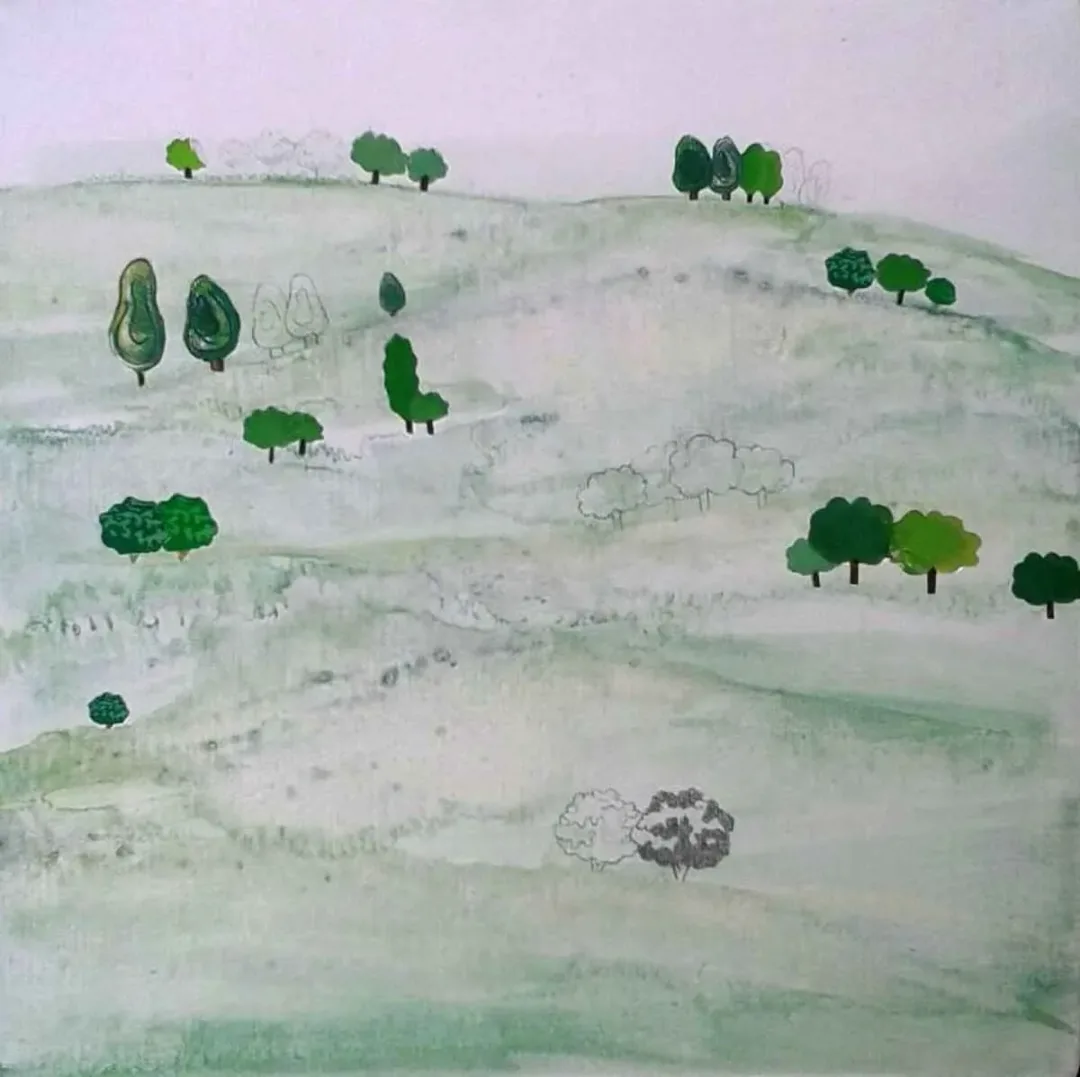 ESRA OSKAY — “isimsiz”, 2015 "isimsiz" eseri ESRA OSKAY tarafından 2015 yılında 25x25 cm ölçülerinde Tuval üzeri yağlı boya tekniği ile yapılmıştır.