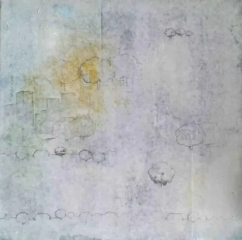 ESRA OSKAY — “isimsiz”, 2015 "isimsiz" eseri ESRA OSKAY tarafından 2015 yılında 25x25 cm ölçülerinde Tuval üzeri yağlı boya tekniği ile yapılmıştır.