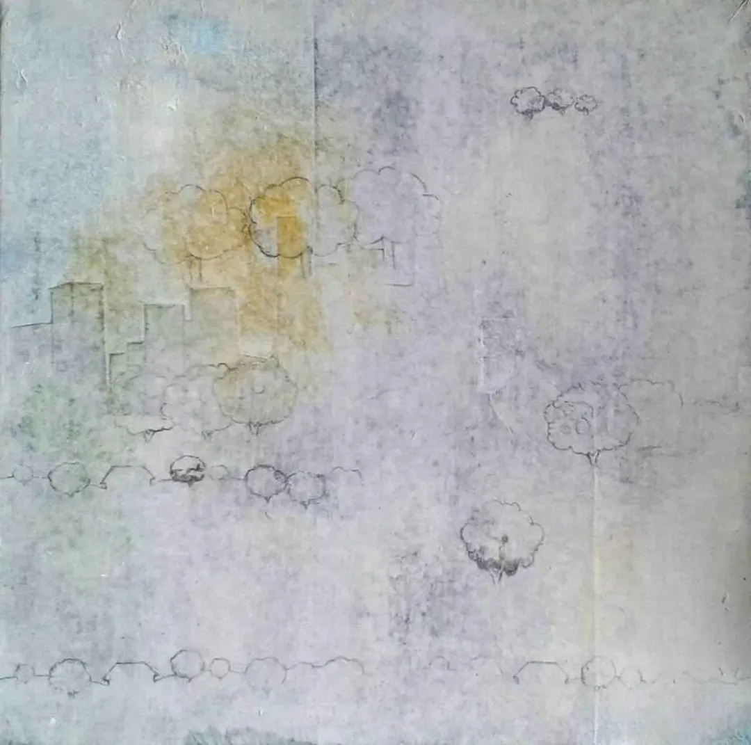 ESRA OSKAY — “isimsiz”, 2015 "isimsiz" eseri ESRA OSKAY tarafından 2015 yılında 25x25 cm ölçülerinde Tuval üzeri yağlı boya tekniği ile yapılmıştır.