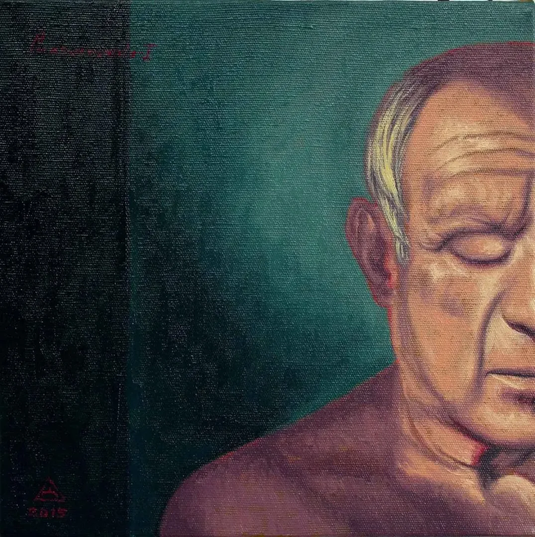 yakınlaştır "Picasso.mania" eseri EYÜP ATAŞ tarafından 2015 yılında 25x25 cm ölçülerinde Tuval üzeri yağlı boya tekniği ile yapılmıştır.