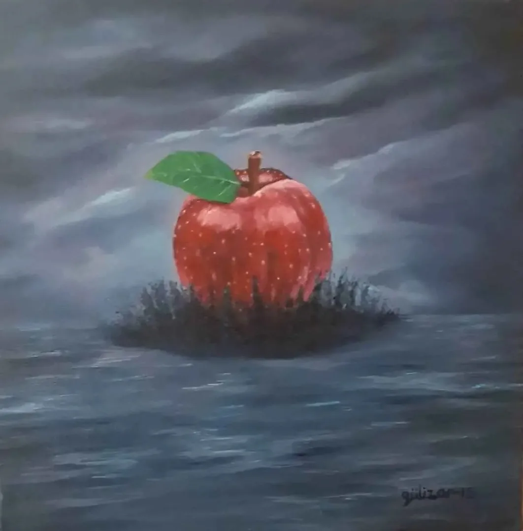 yakınlaştır "isimsiz" eseri GÜLİZAR YAMAK tarafından 2015 yılında 25x25 cm ölçülerinde Tuval üzeri yağlı boya tekniği ile yapılmıştır.
