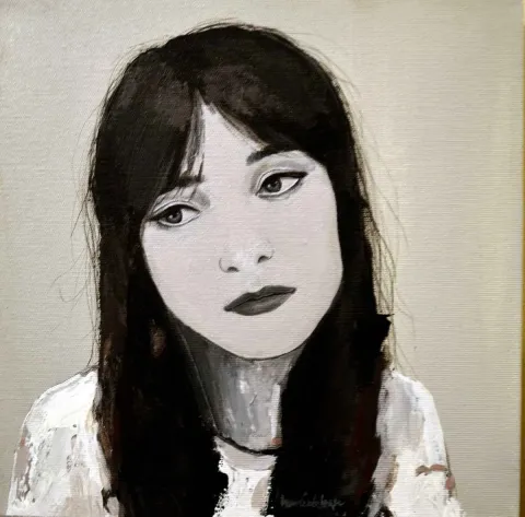 HAMİDE BAŞER — “isimsiz”, 2015 "isimsiz" eseri HAMİDE BAŞER tarafından 2015 yılında 25x25 cm ölçülerinde Tuval üzeri akrilik boya tekniği ile yapılmıştır.