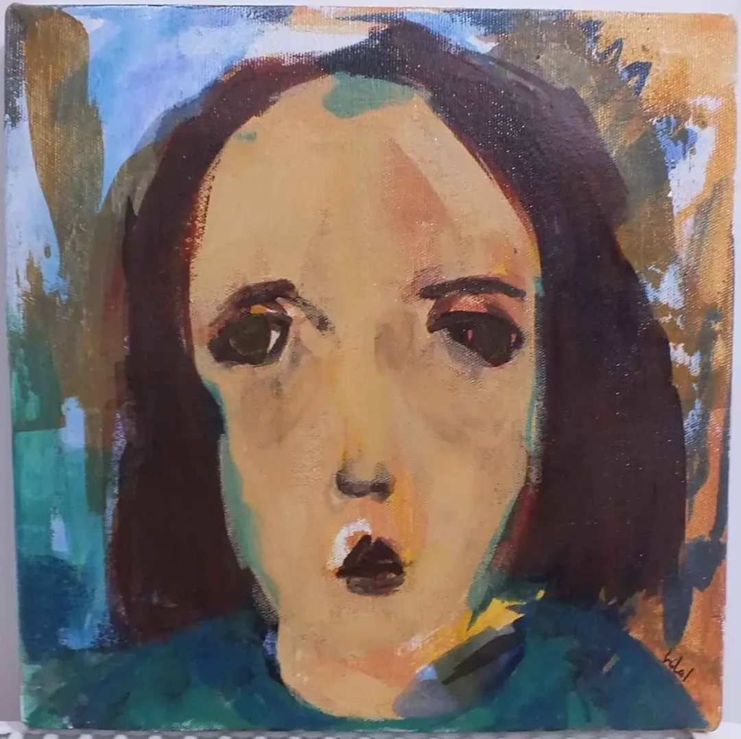 HİLAL UĞURLU ÖZCAN — “isimsiz”, 2015 "isimsiz" eseri HİLAL UĞURLU ÖZCAN tarafından 2015 yılında 25x25 cm ölçülerinde Tuval üzeri akrilik boya tekniği ile yapılmıştır.