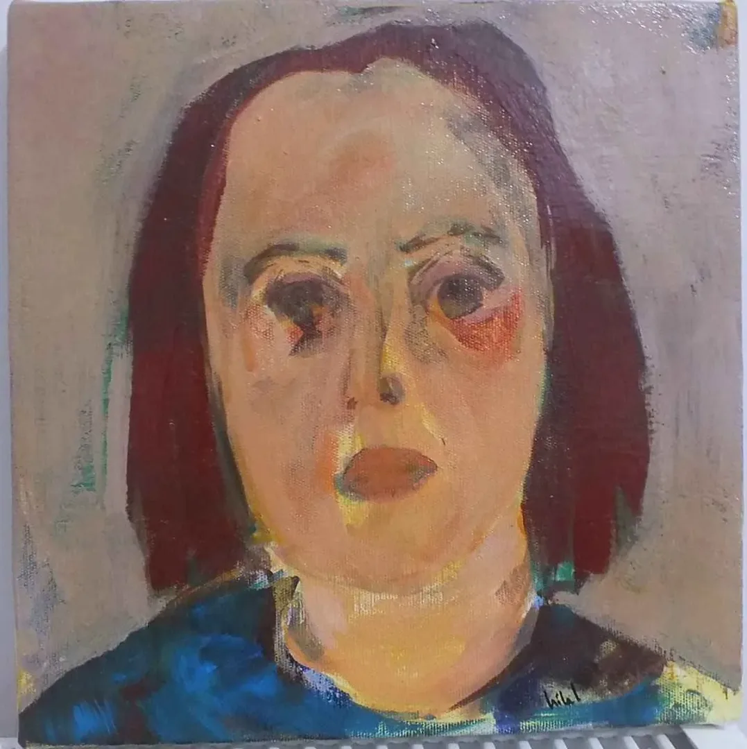 HİLAL UĞURLU ÖZCAN — “isimsiz”, 2015 "isimsiz" eseri HİLAL UĞURLU ÖZCAN tarafından 2015 yılında 25x25 cm ölçülerinde Tuval üzeri akrilik boya tekniği ile yapılmıştır.